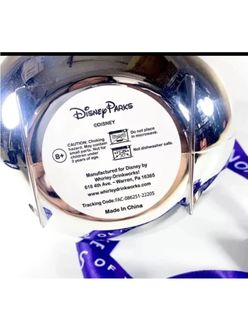 Disney 100th Anniversary Platinum Mickey Mouse Balloon Popcorn Bucket – Chrome